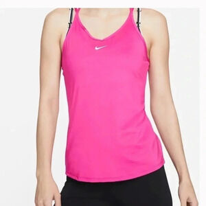Nike pink training dri fit tank top size XS razorback athletic sleeveless